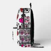 Dalmatiner hübsch bedruckter rucksack (Rechts)