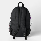 Dalmatiner hübsch bedruckter rucksack (Rückseite)