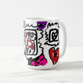 Dalmatiner hübsch kaffeetasse (VorderseiteRechts)