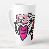 Dalmatiner hübsch milchtasse (Linke Ecke)