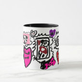 Dalmatiner hübsch tasse (Zentrum)