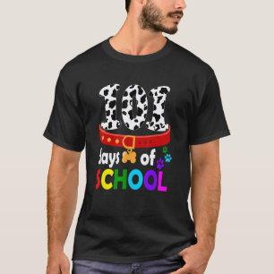 Dalmatiner Hund 101 Tage Schule Lehrer Kinder T-Shirt