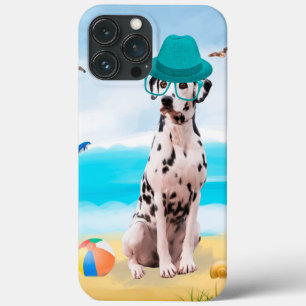 Dalmatiner Hund am Strand Case-Mate iPhone Hülle