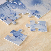 Dalmatiner Hund Bath Time Malerei Puzzle (Seite)