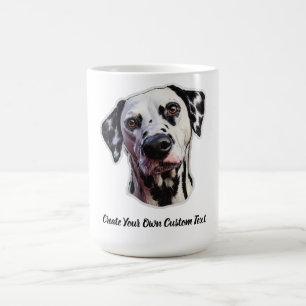 Dalmatiner Hund Erstellen Sie Ihren eigenen benutz Kaffeetasse