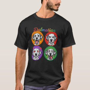 Dalmatiner Hund für Hundemütter + Hundeväter Lusti T-Shirt