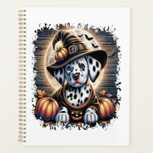 Dalmatiner Hund Halloween Planer