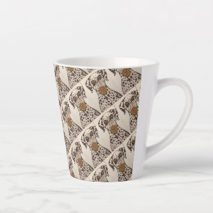 Dalmatiner-Hund-Latte-Tasse Milchtasse