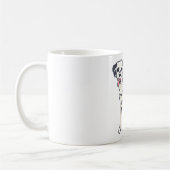 Dalmatiner Hund Magie Kaffeetasse (Links)