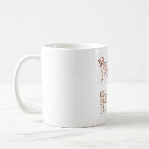 Dalmatiner Hund Magie Kaffeetasse