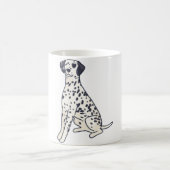 Dalmatiner Hund Magie Kaffeetasse (Mittel)