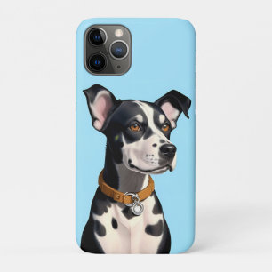 Dalmatiner Hund mit schwarzen Flecken und Kollar Case-Mate iPhone Hülle