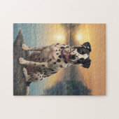 Dalmatiner Hund   Puzzle (Horizontal)