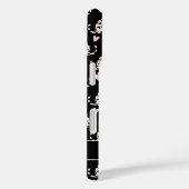 Dalmatiner Hund rosa Herz-Muster Name Case-Mate iPhone Hülle (Rückseite / Rechts)