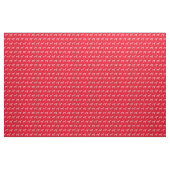 Dalmatiner Hund Silhouette Haustier Rot Stoff (Yard (91,4 cm))