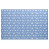 Dalmatiner Hund Silhouette Pet Light Blue Stoff (Fat Quarter (45,7 x 55,9 cm))