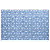 Dalmatiner Hund Silhouette Pet Light Blue Stoff (Fat Quarter (45,7 x 55,9 cm))