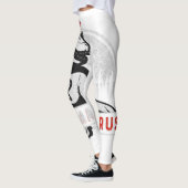 Dalmatiner Hund Tier Halloween DIY Kostüm Funny T Leggings (Links)