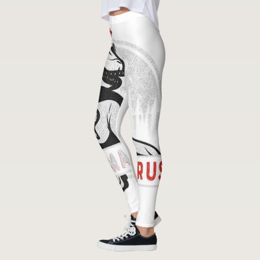 Dalmatiner Hund Tier Halloween DIY Kostüm Funny T Leggings (Links)