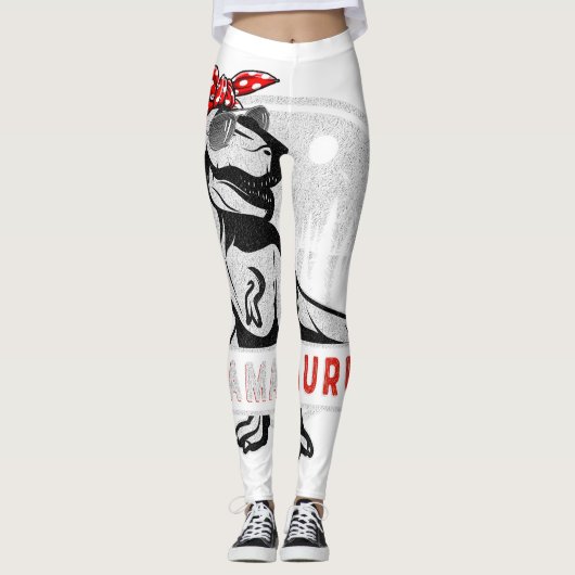 Dalmatiner Hund Tier Halloween DIY Kostüm Funny T Leggings (Vorderseite)