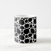 Dalmatiner Hund Tier Schwarz-Weiß-Muster Verwandlungstasse (Mittel)