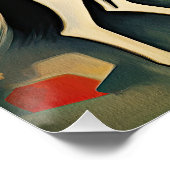 Dalmatiner-Hund wandern im Park 02 - Madeleine M Poster (Ecke)