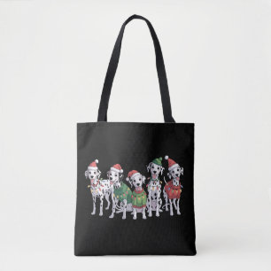 Dalmatiner-Hund-Weihnachtsliebhaber Xmas Hundemutt Tasche