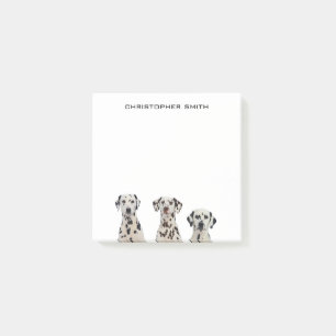 Dalmatiner Hunde Post-it Klebezettel