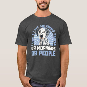 Dalmatiner Hunde Retro Freunde T-Shirt
