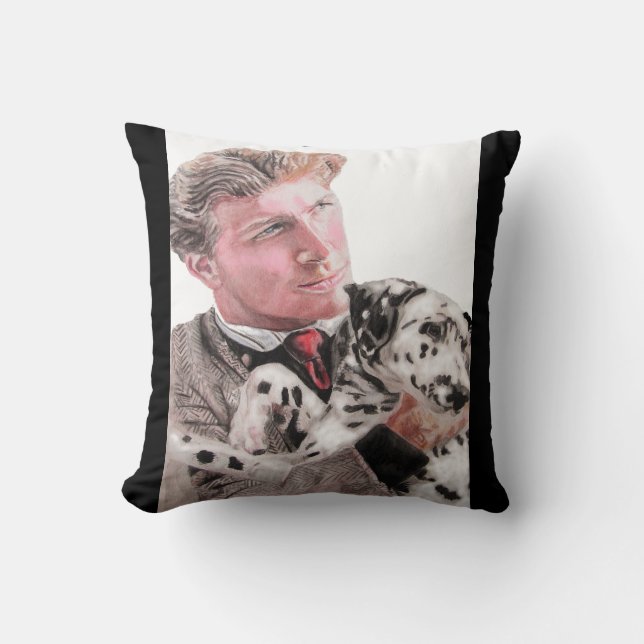 Dalmatiner Hunde süße Tier Spotty Kissen (Vorderseite)