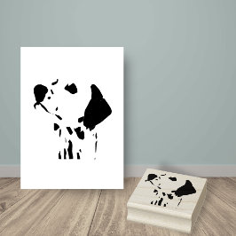 Dalmatiner Hunde Zucht Kopf Gummistempel