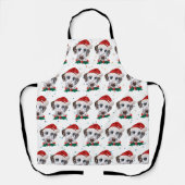 Dalmatiner Hunde Zucht Weihnachten Schürze (Vorderseite)