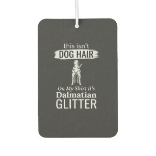 Dalmatiner Hundehaar Glitter Lustiges Haustier Autolufterfrischer