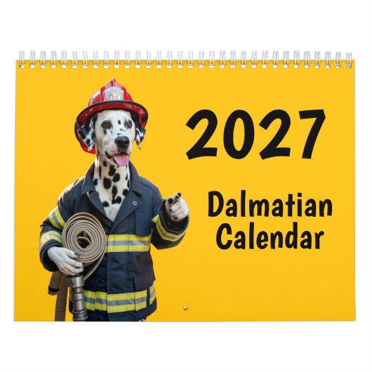 Dalmatiner-Hundekalender 2027 Kalender (Titelbild)
