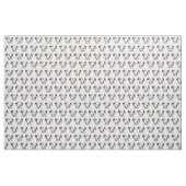 Dalmatiner-Hundekunst-Gewebe Stoff (Fat Quarter (45,7 x 55,9 cm))