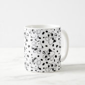 Dalmatiner-Hundeschlitten mit Spots Kaffeetasse (VorderseiteRechts)