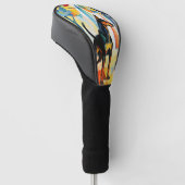 Dalmatiner-Hundspaziergang im Park 01 - Madeleine Golf Headcover (angewinkelt)