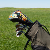 Dalmatiner-Hundspaziergang im Park 01 - Madeleine  Golf Headcover (In SItu)