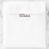 Dalmatiner (I Liebe) Aufkleber (Tasche)