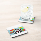 Dalmatiner im Herbst Getränkeuntersetzer (Rechte Seite)