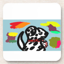 Dalmatiner im Herbst