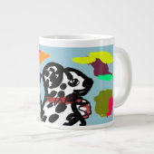 Dalmatiner im Herbst Jumbo-Tasse (Vorderseite Rechts)