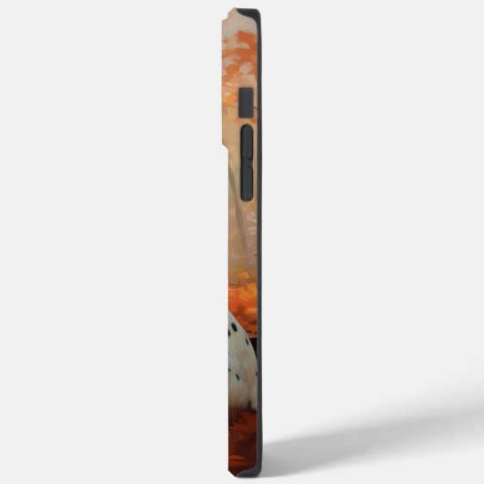 Dalmatiner im Herbst Leaves Fall Inspiriert Case-Mate iPhone Hülle (Rückseite / Links)