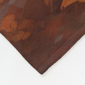 Dalmatiner im Herbst Leaves Fall Inspiriert Fleecedecke (Ecke)