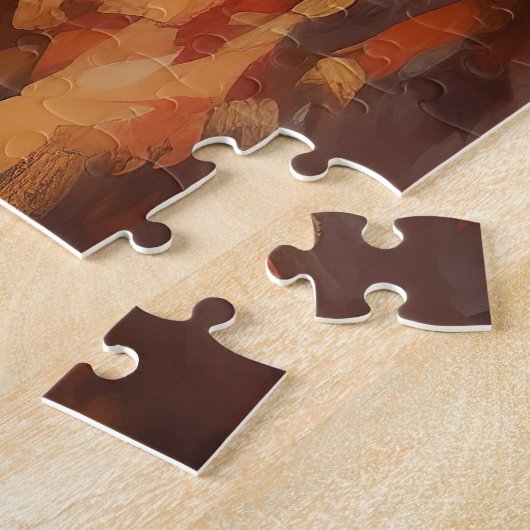 Dalmatiner im Herbst Leaves Fall Inspiriert Puzzle (Seite)