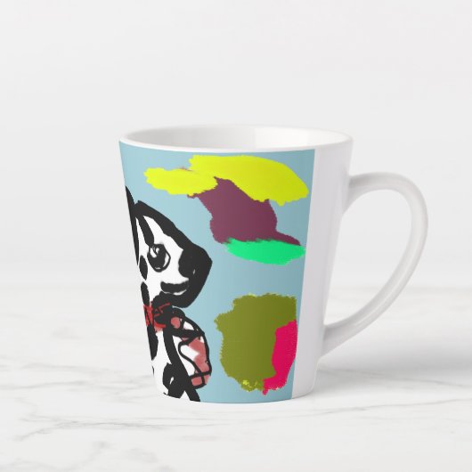 Dalmatiner im Herbst Milchtasse (Rechts)