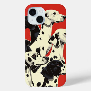 Dalmatiner in der Formation   Bold Dog Art Case-Mate iPhone Hülle