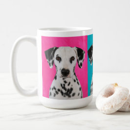 Dalmatiner in Farbe Kaffeetasse