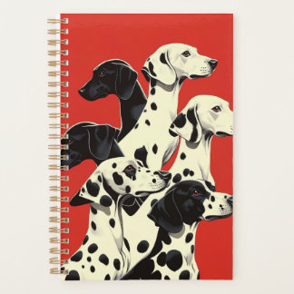 Dalmatiner in Formdruck | Bold Dog Art Planer