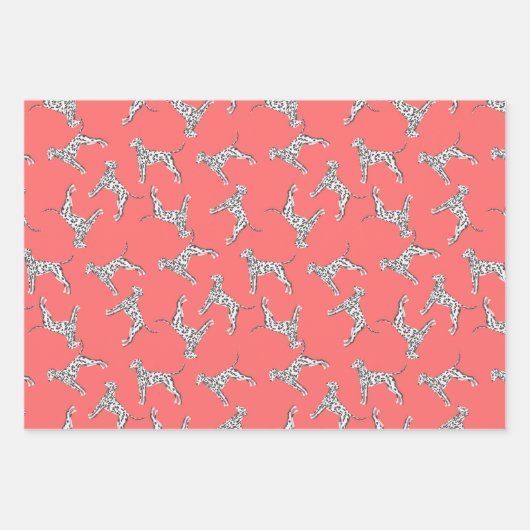 Dalmatiner in mehrere Richtungen Geschenkpapier Set (Vorderseite 3)